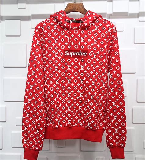 lv x upreme outfit|supreme x louis vuitton hoodie.